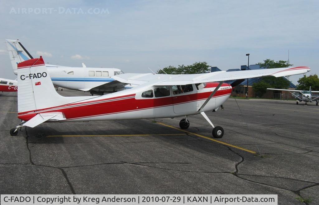 C-FADO, 1971 Cessna 180H Skywagon C/N 18052226, Cessna 180H Skywagon on the line.