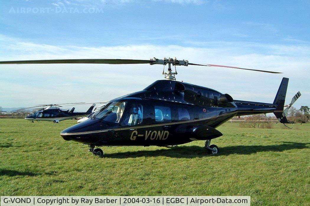 G-VOND, 1980 Bell 222 C/N 47041, Bell 222A [47041] Cheltenham Racecourse~G 16/03/2004