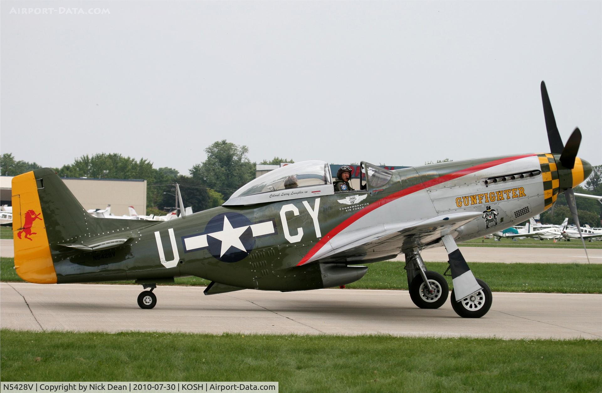N5428V, 1944 North American P-51D Mustang C/N 122-39723, KOSH