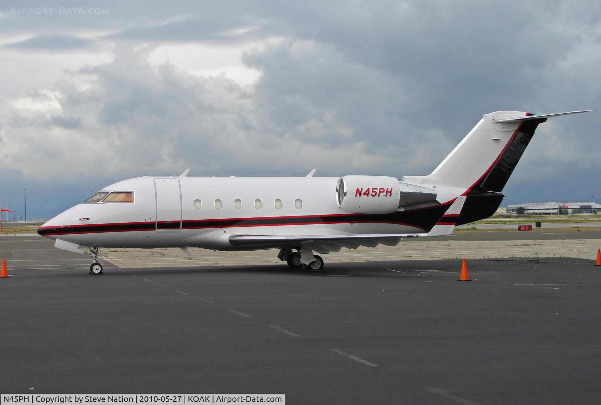 N45PH, 1983 Canadair Challenger 601 (CL-600-2A12) C/N 3004, Canadair Ltd CL-600-2A12