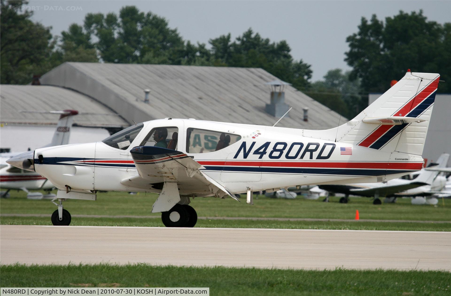 N480RD, 1976 Rockwell International 114 Commander C/N 14127, KOSH