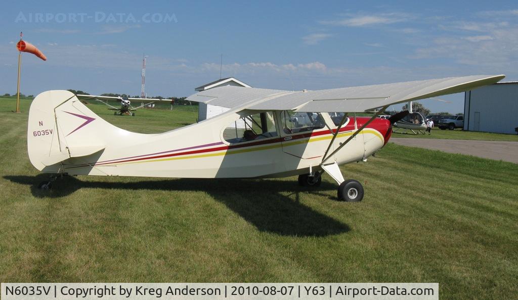 N6035V, Aeronca 7BCM C/N 7BCM-84, 2010 LAPA Fly-in