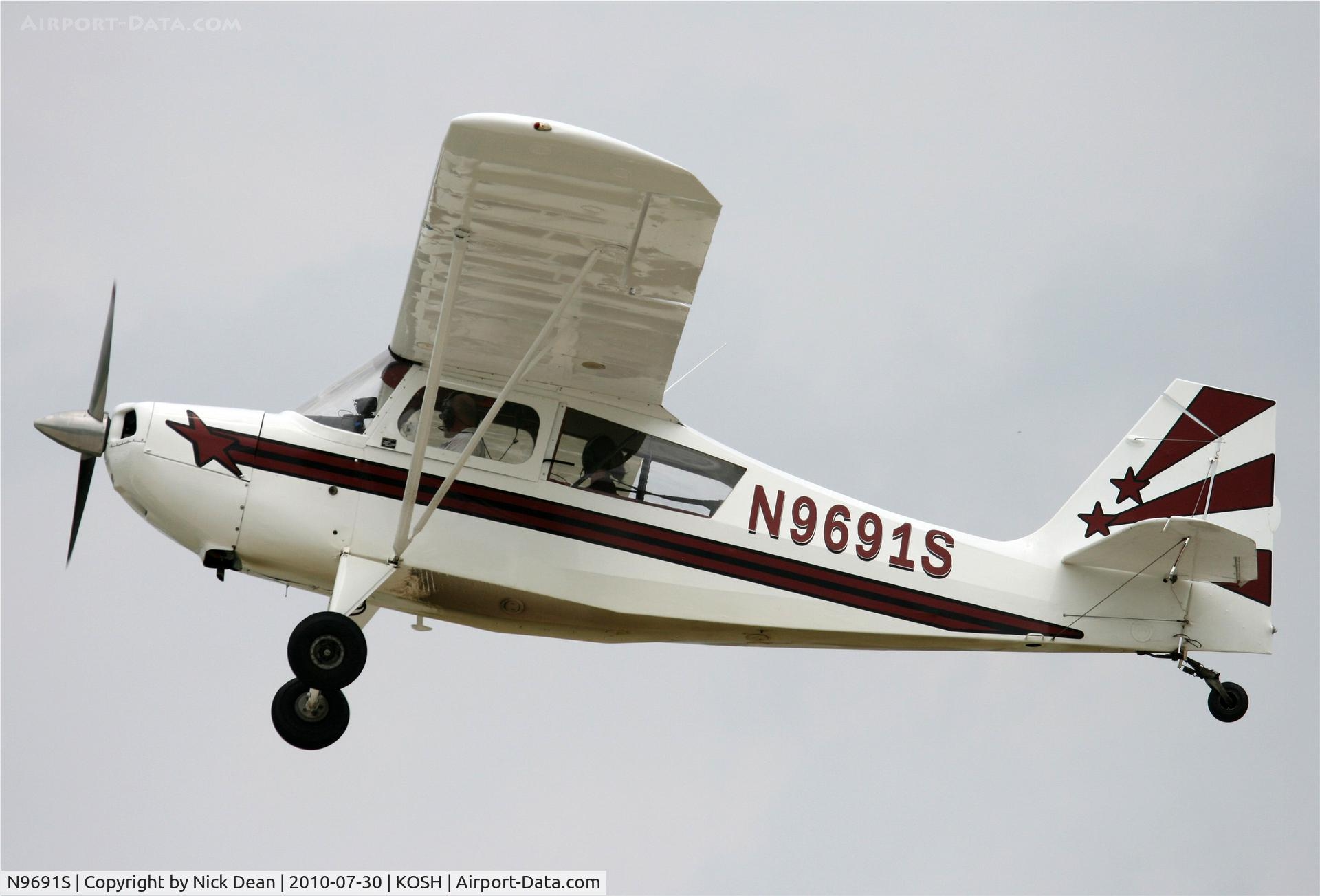 N9691S, 1966 Champion 7GCAA Citabria C/N 115, KOSH