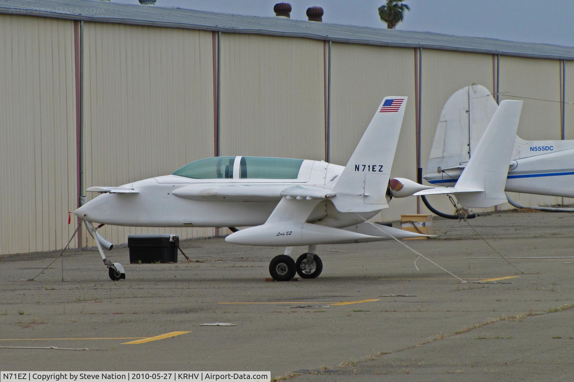 N71EZ, Rutan Long-EZ C/N 947, Lawson W E Iii/brady F M LONG EZ