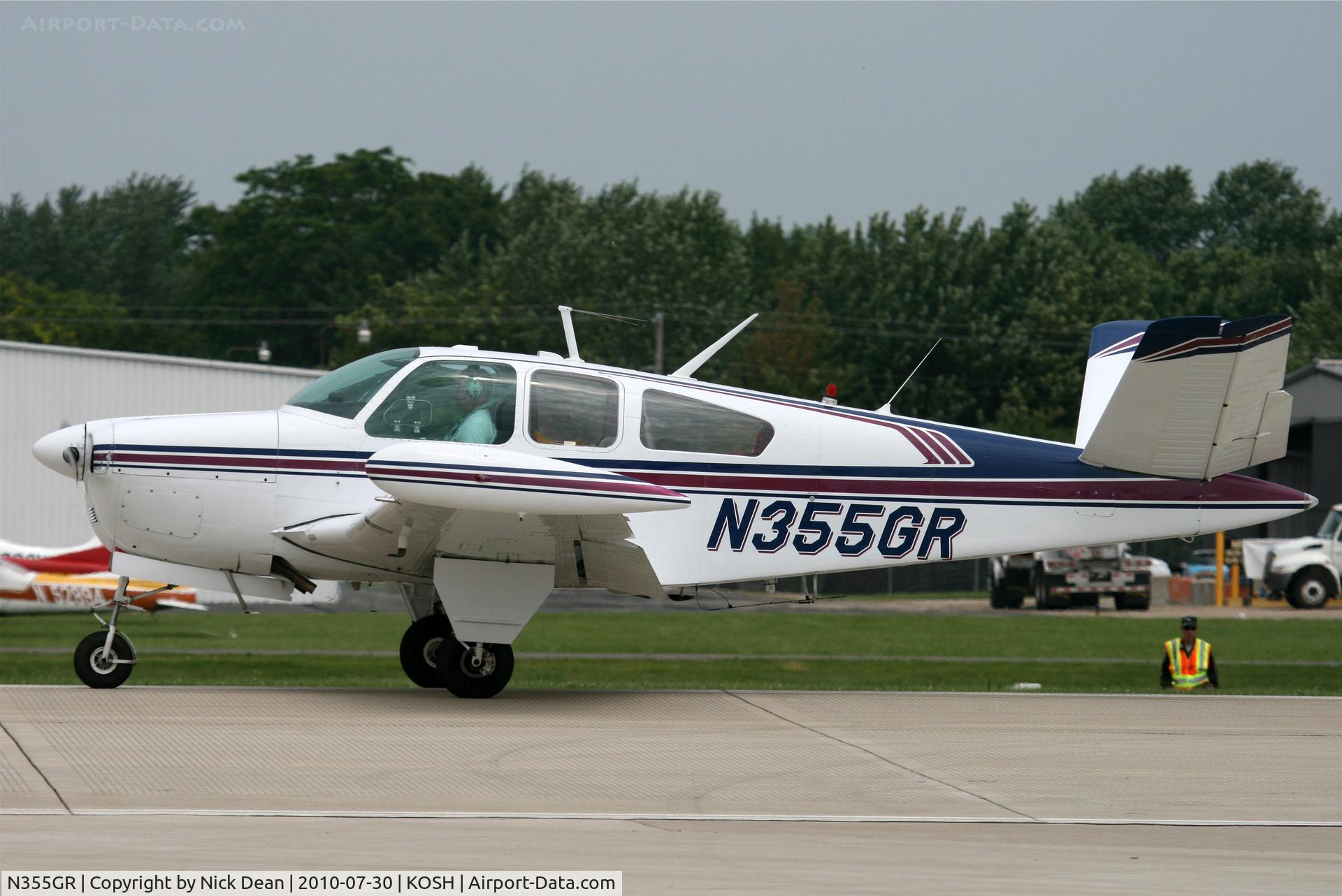 N355GR, 1957 Beech H35 Bonanza C/N D-5328, KOSH