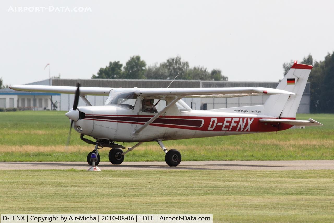 D-EFNX, 1982 Reims F152 II C/N F15201563, Flugschule FFL, Cessna F152 II, CN: 15001563