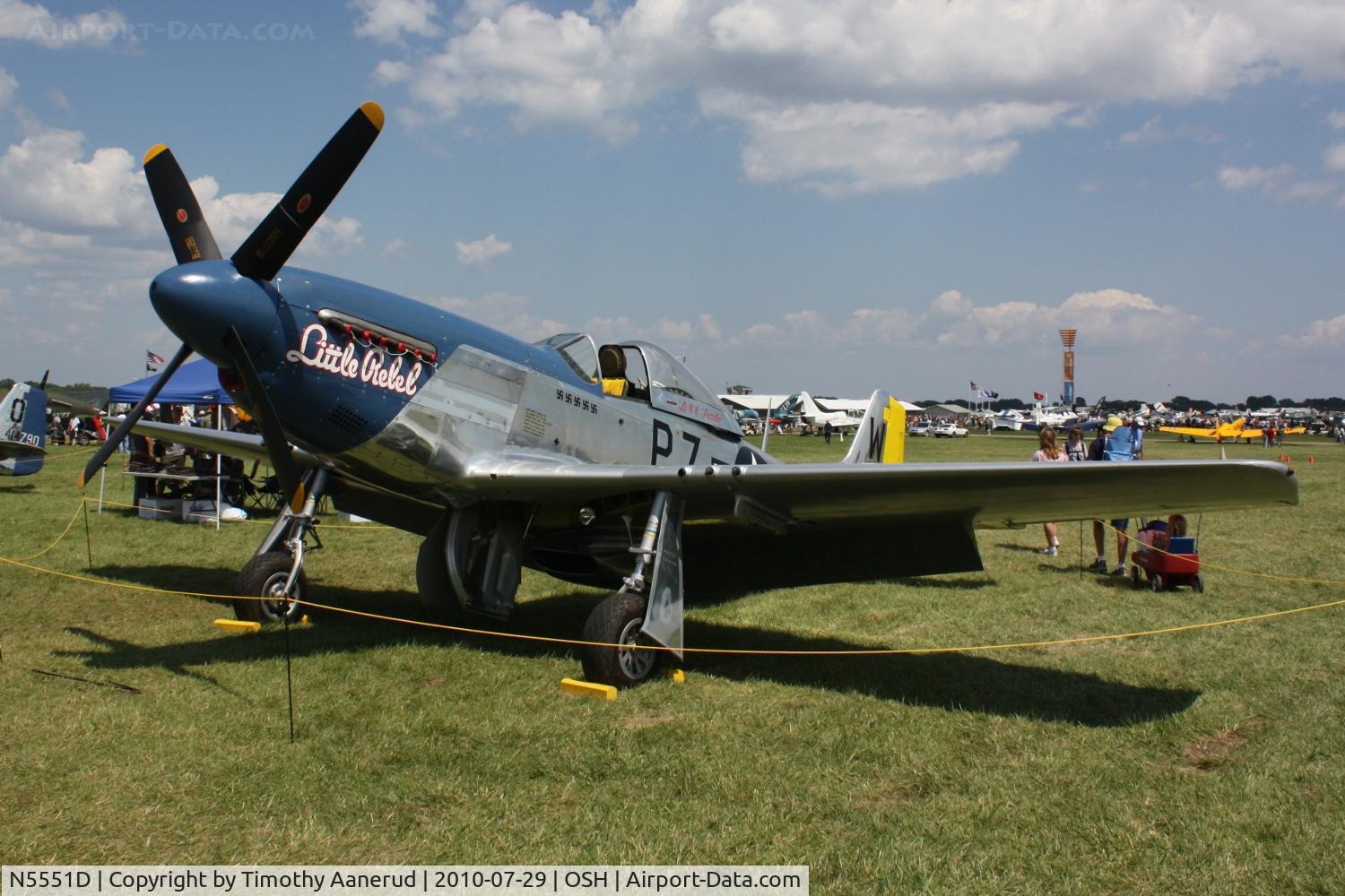 N5551D, North American P-51D Mustang C/N 124-48258 (45-11495), North American/aero Classics P-51D, c/n: 4473683N