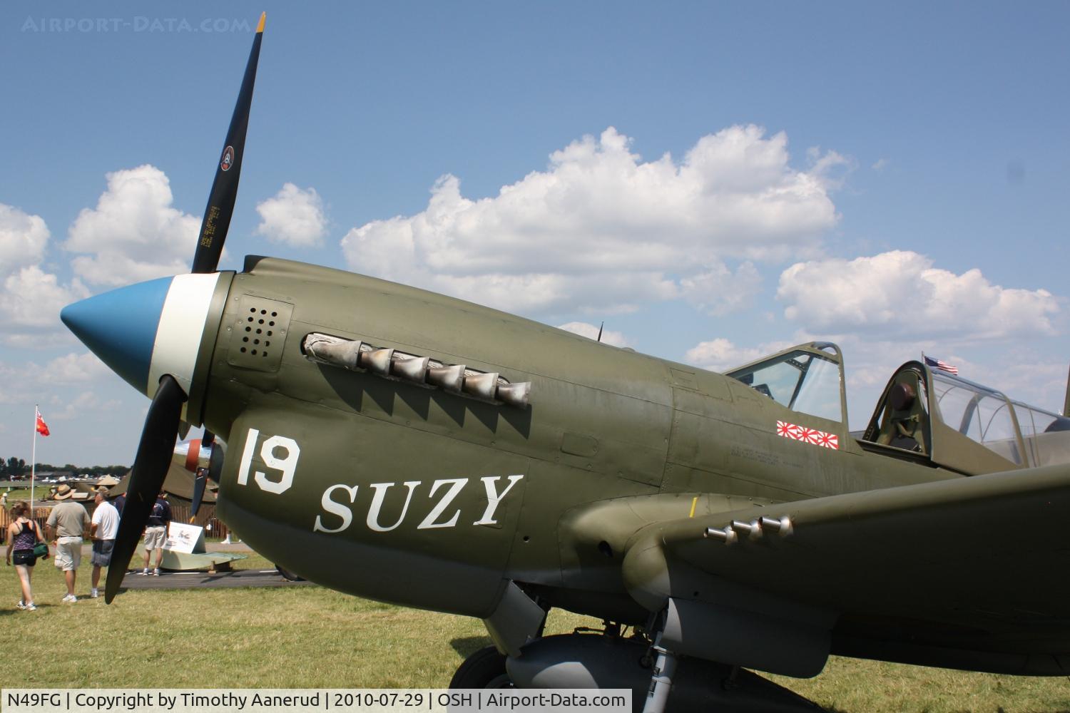 N49FG, 1943 Curtiss P-40N Warhawk C/N 29623, 1943 Curtiss Wright P-40N-5, c/n: 42-105861