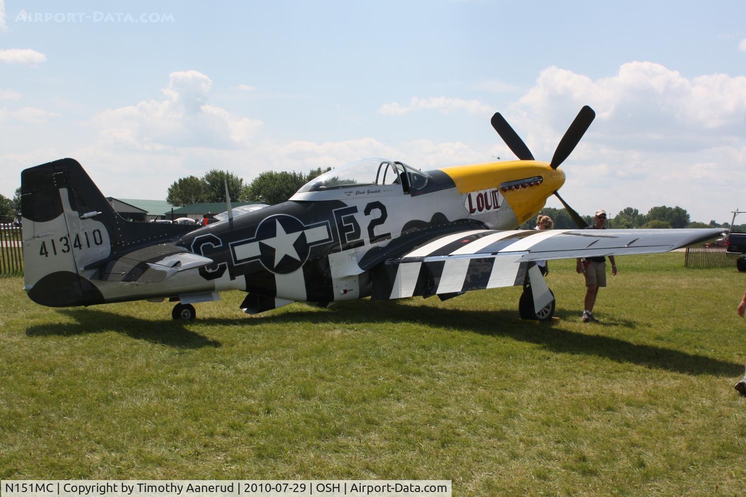 N151MC, 1968 North American F-51D Mustang Mustang C/N AF6722581, 1968 Cavalier F51D MUSTANG, c/n: AF6722581