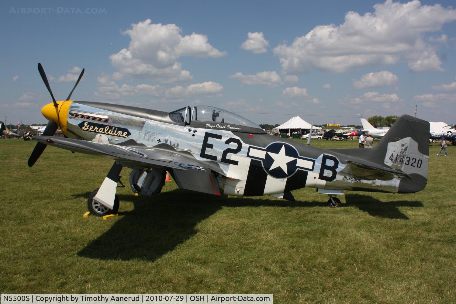 N5500S, 1944 North American F-51D Mustang C/N 44-63655, 1944 North American F-51D, c/n: 44-63655