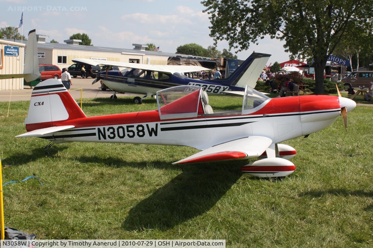 N3058W, 2003 Thatcher CX4 C/N 01, 2003 Thatcher David J CX4, c/n: 01.  VW powered