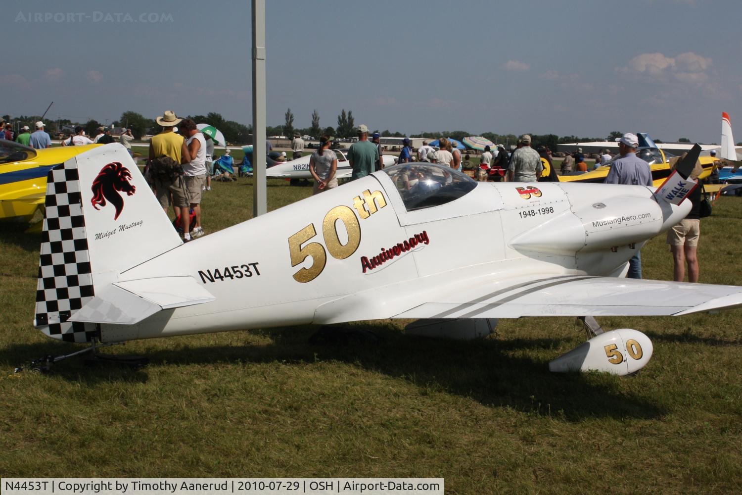 N4453T, Bushby Midget Mustang M-1 C/N M-I-1101, MIDGET MUSTANG MM-I, c/n: M-1-1101