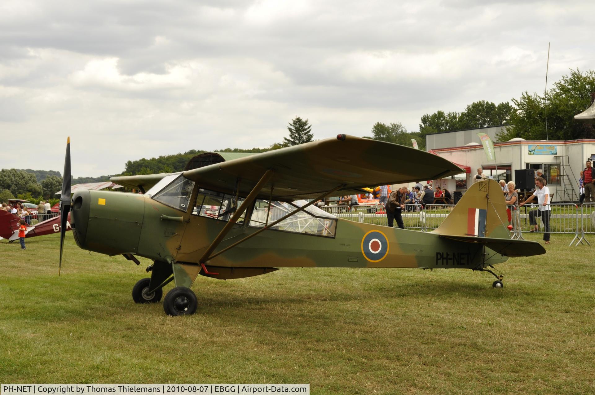 PH-NET, 1944 Taylorcraft J Auster 5 C/N 1416, Opendeurdag VZP 2010