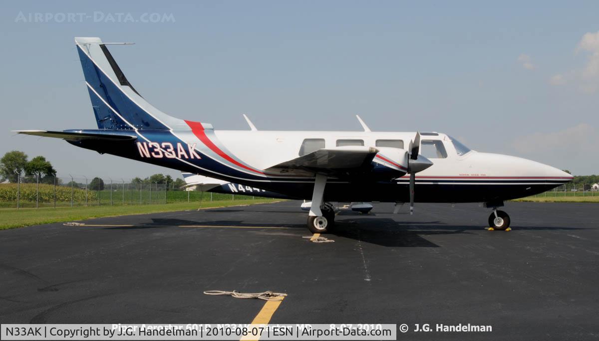 N33AK, 1980 Piper Aerostar 601P C/N 61P08508163448, at Easton MD