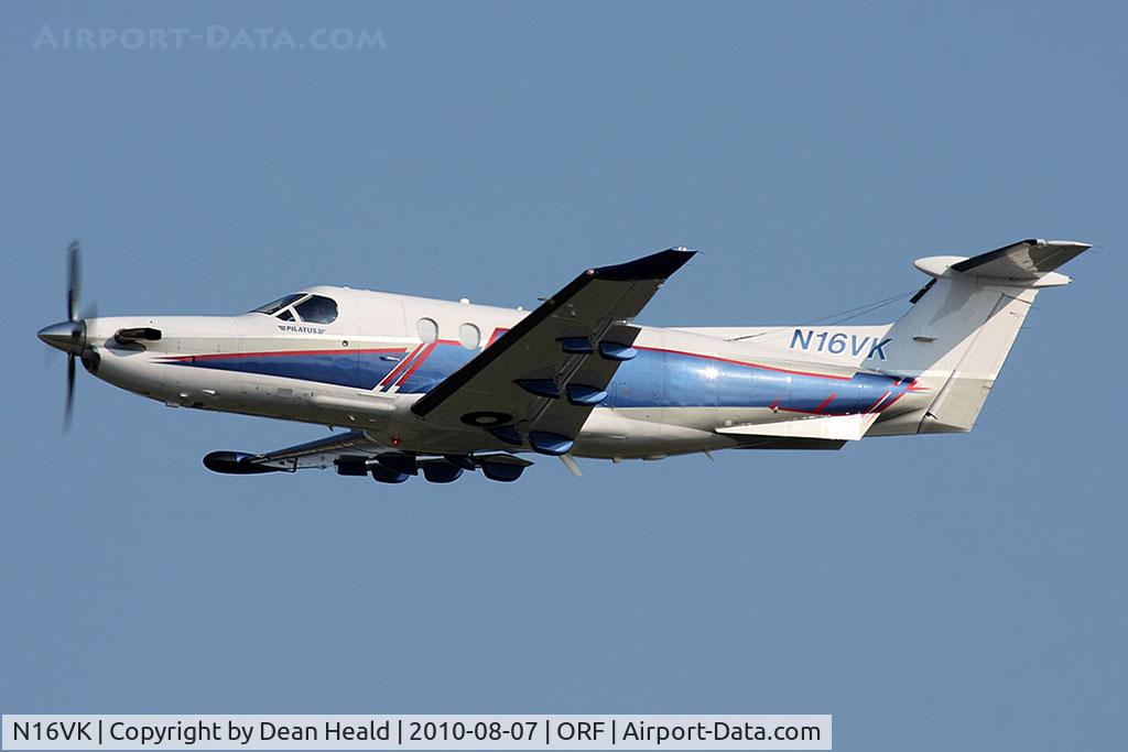 N16VK, 2006 Pilatus PC-12/47 C/N 763, 2006 Pilatus PC-12/47 N16VK climbing out from RWY 5 en route to Dekalb-Peachtree (KPDK).
