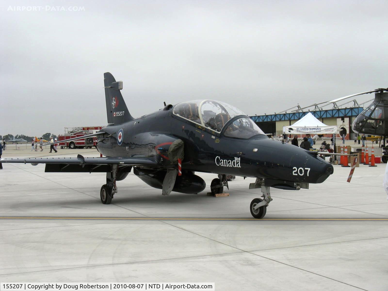 155207, 2000 BAE Systems CT-155 Hawk C/N IT015/701, BAE Systems Plc Mk115/CT-155 HAWK, one Adour Mk871 Turbofan 5,845 lb st, of 419 Squadron Canadian Forces