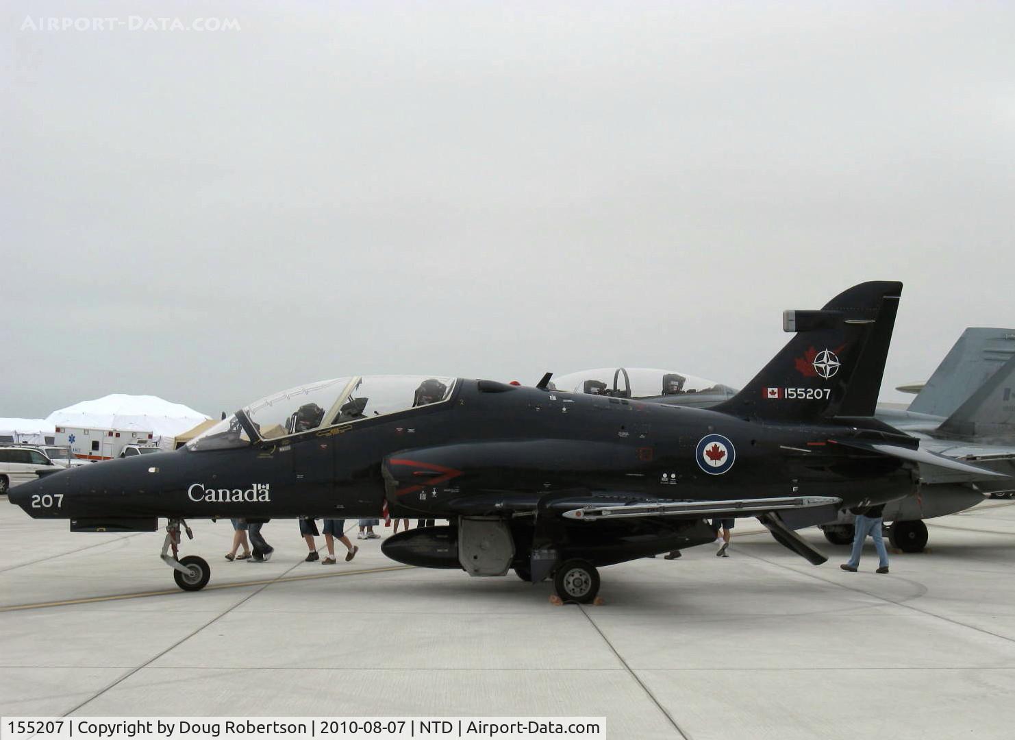 155207, 2000 BAE Systems CT-155 Hawk C/N IT015/701, BAE Systems Plc Mk115/CT-155 HAWK, one Adour Mk871 Turbofan 5,845 lb st, of 419 Squadron Canadian Forces