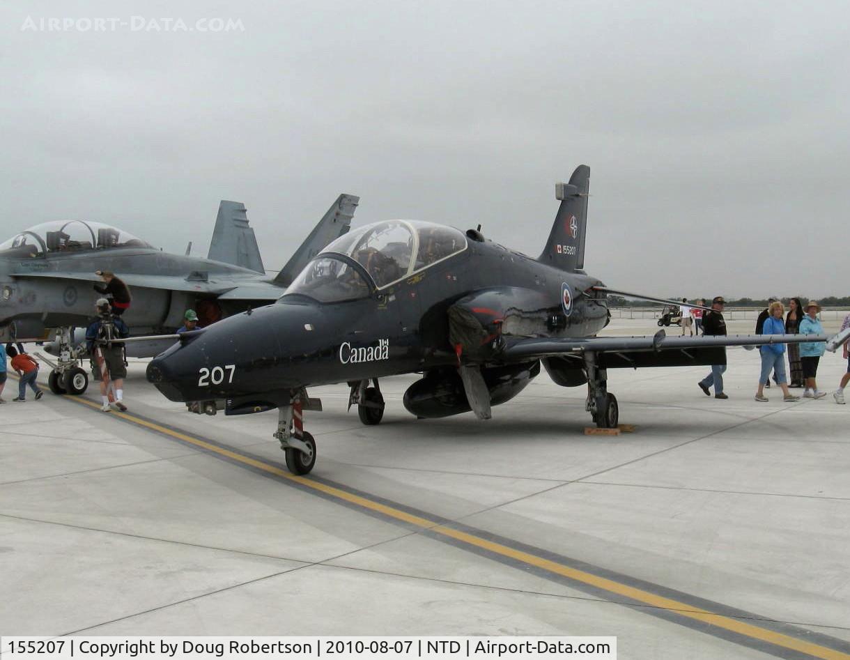155207, 2000 BAE Systems CT-155 Hawk C/N IT015/701, BAE Systems Plc, Mk115/CT-155 HAWK, one Adour Mk871 Turbofan 5,845 lb st, of 419 Squadron Canadian Forces