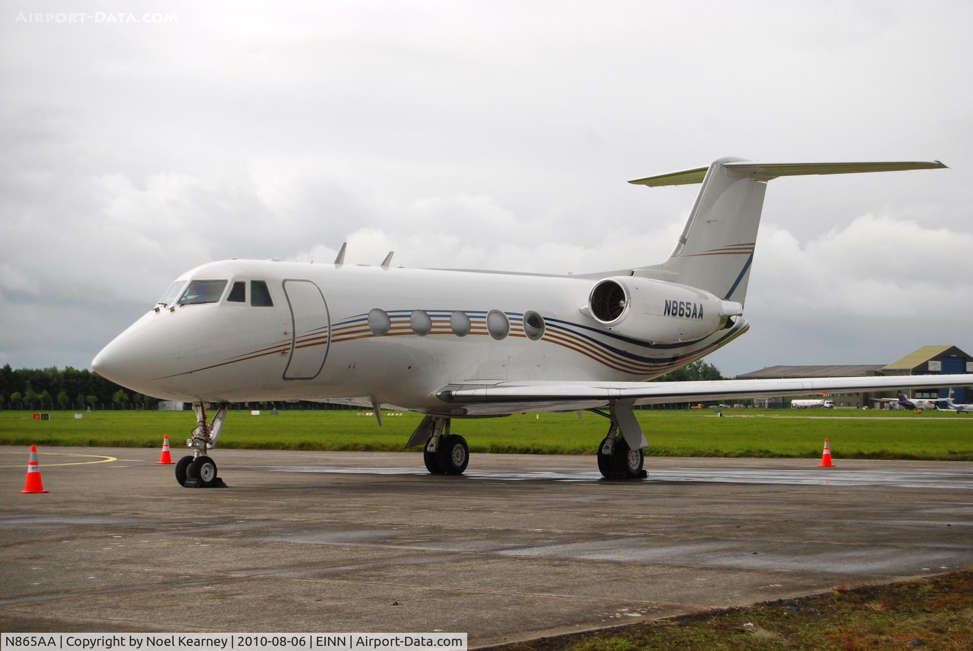 N865AA, 1969 Gulfstream Aerospace G1159B C/N 048, Parked on the Westair Ramp
