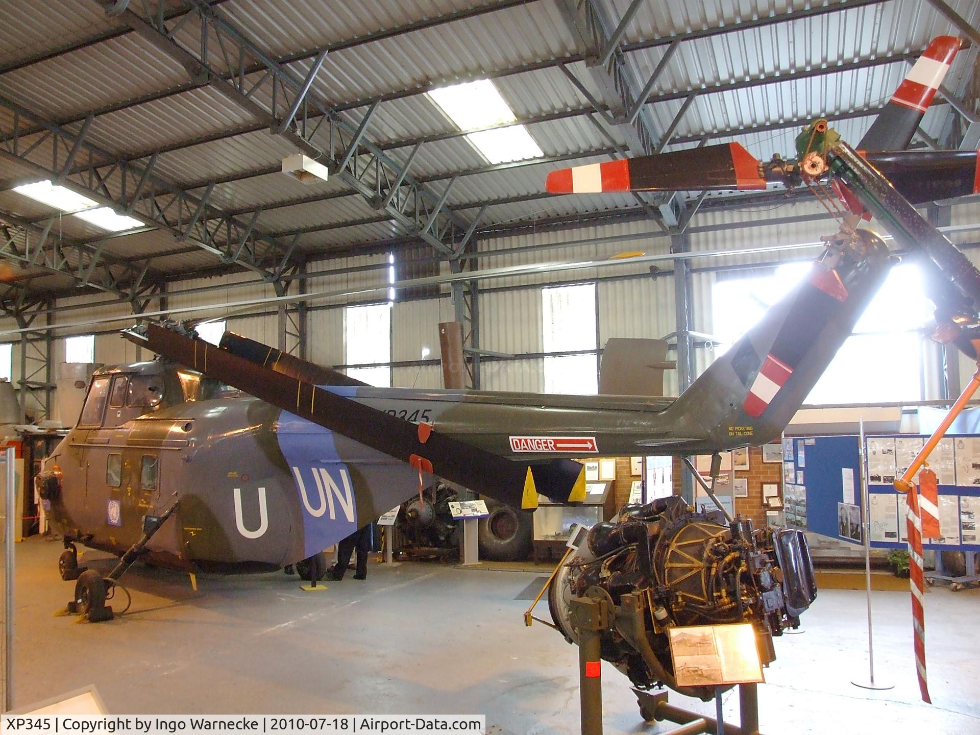XP345, 1962 Westland Whirlwind HAR.10 C/N WA361, Westland Whirlwind HAR10 at the AeroVenture, Doncaster