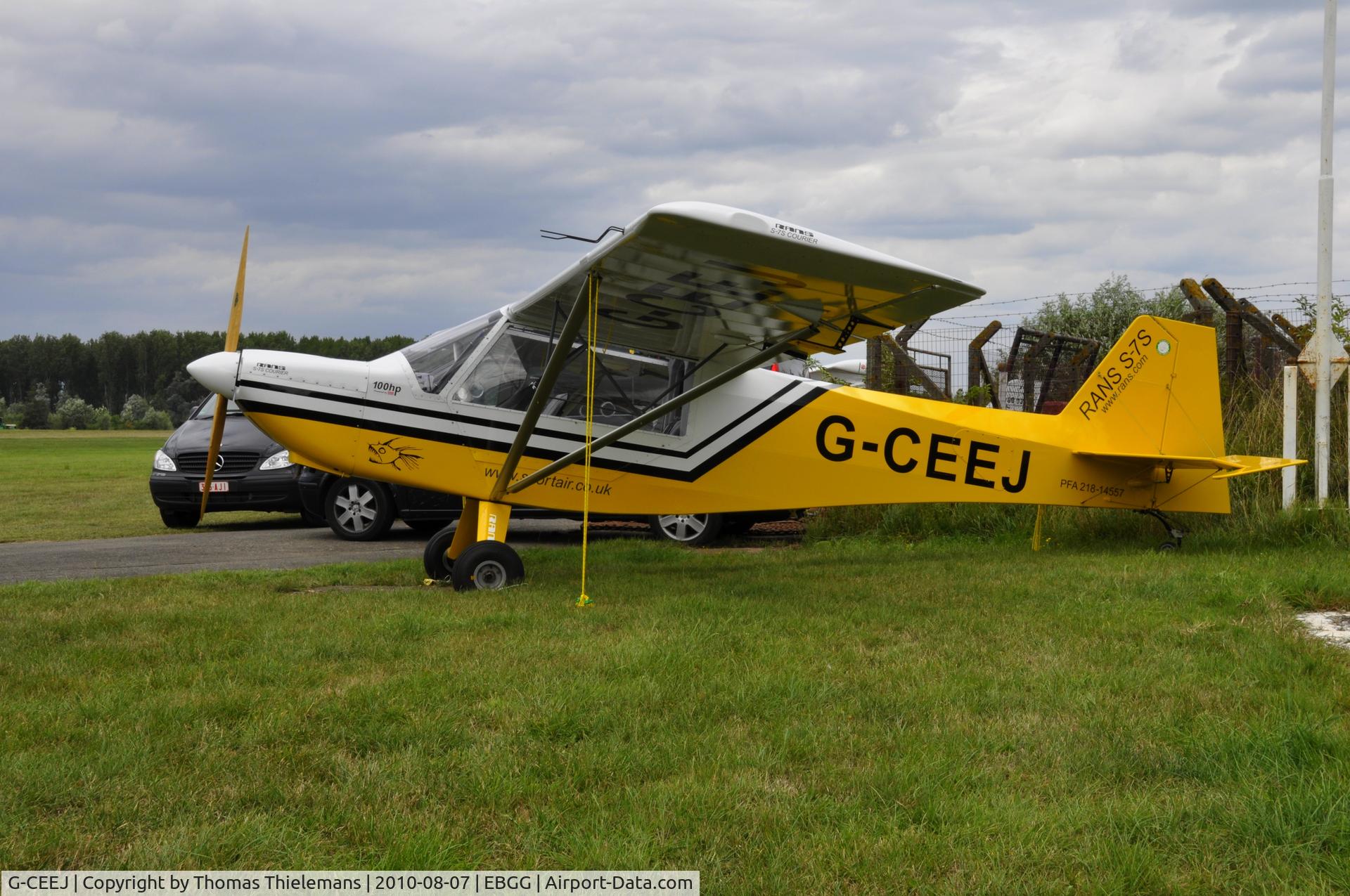 G-CEEJ, 2006 Rans S-7S Courier C/N PFA 218-14557, Opendeurdag VZP 2010