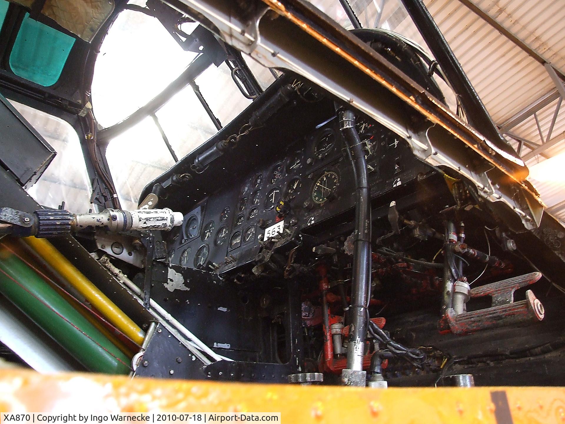 XA870, 1954 Westland Whirlwind HAR.1 C/N WA16, Westland Whirlwind HAR1 at the AeroVenture, Doncaster
