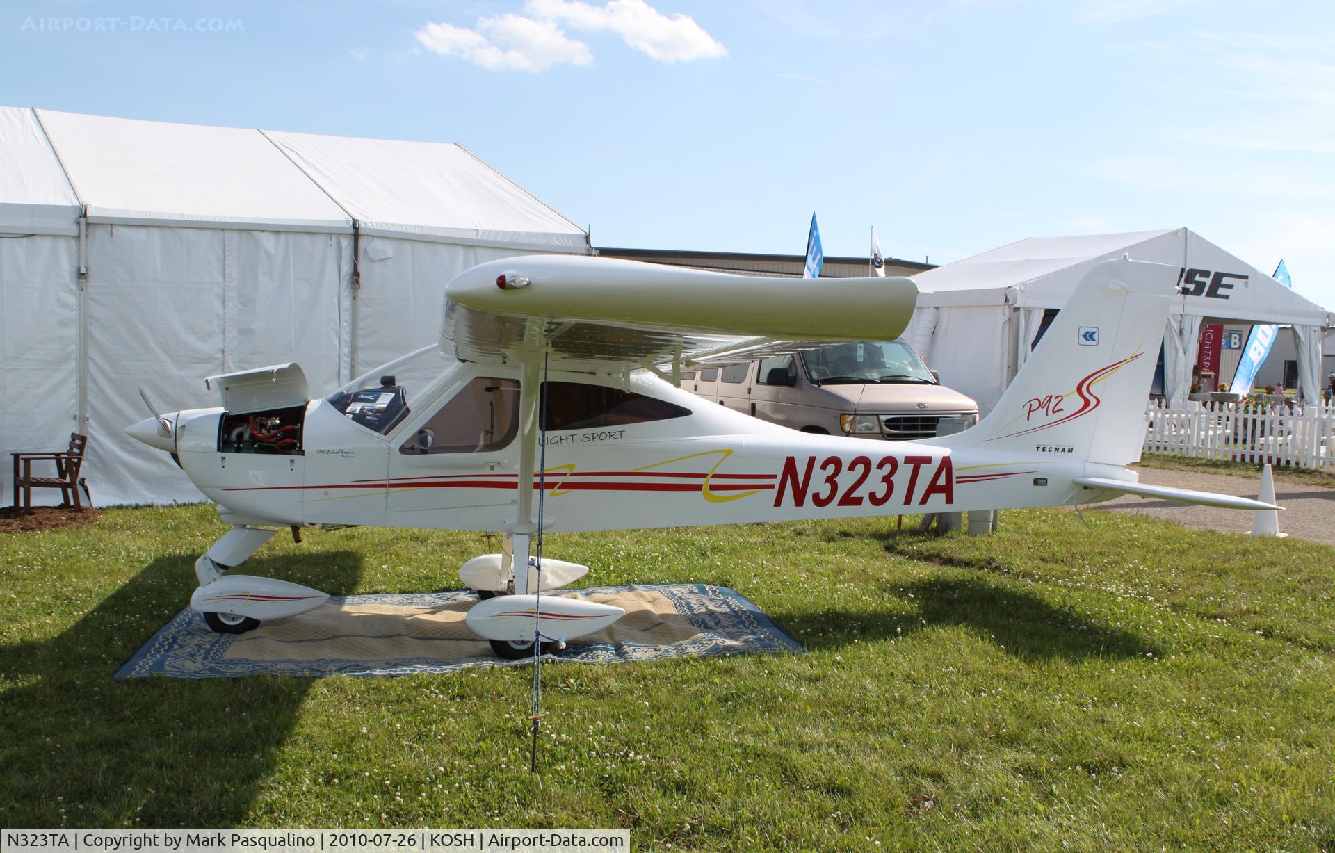 N323TA, 2009 Tecnam P-92 Echo Classic C/N 1294, P92 Echo Classic