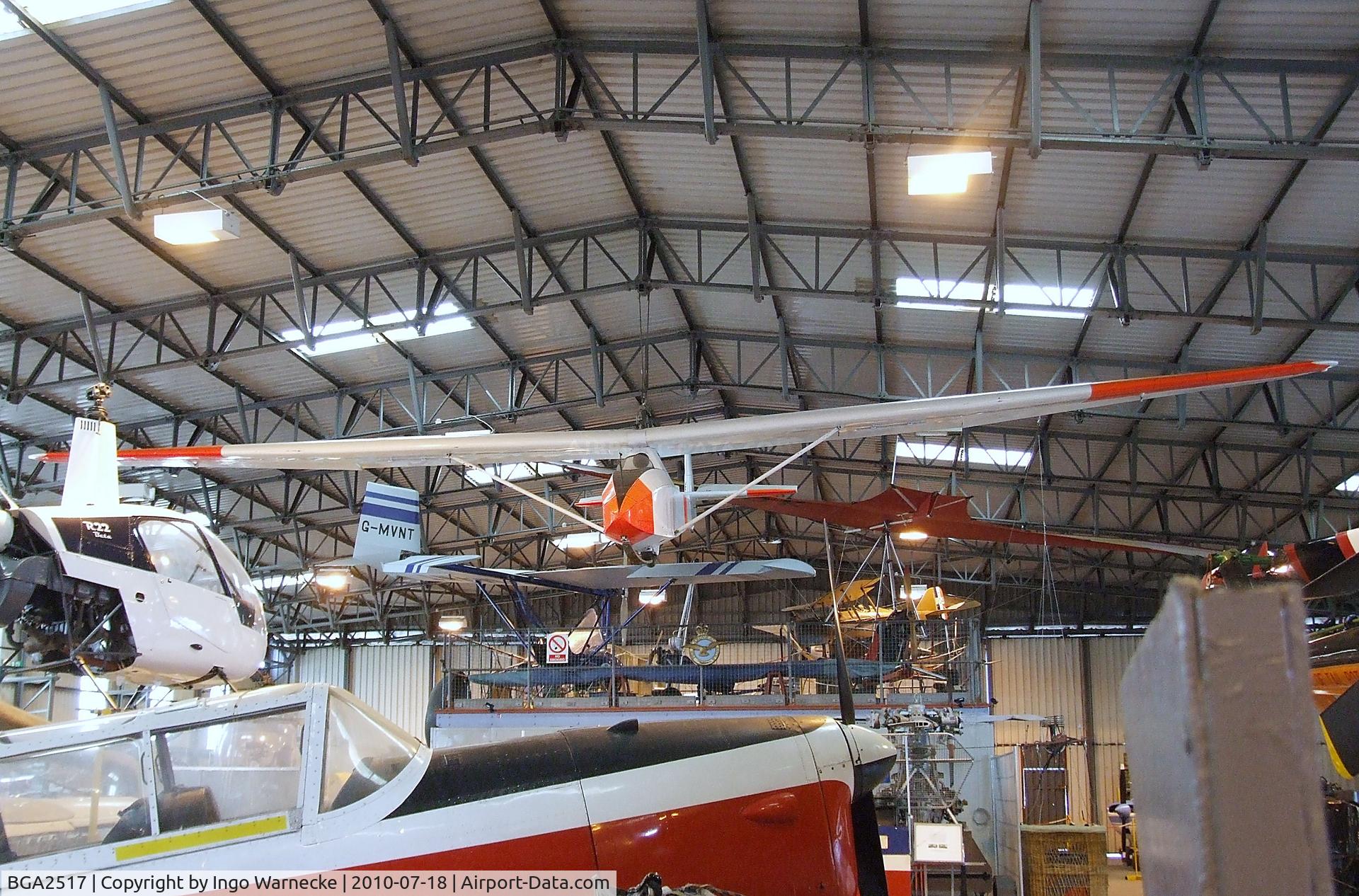 BGA2517, 1950 Slingsby T-30B Prefect TX.1 C/N 577, Slingsby T-30B Prefect TX1 at the AeroVenture, Doncaster