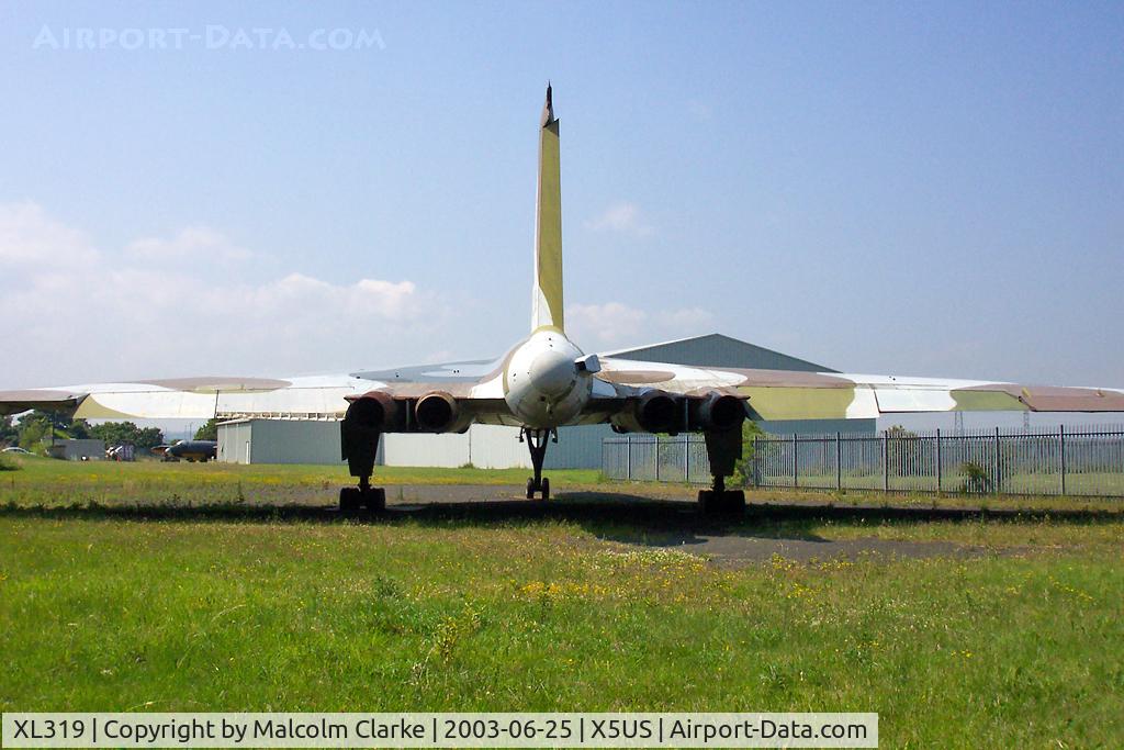 XL319, 1961 Avro Vulcan B.2 C/N Set 28, Avro Vulcan B2 at The North East Aircraft Museum, Usworth, Sunderland in June 2003.