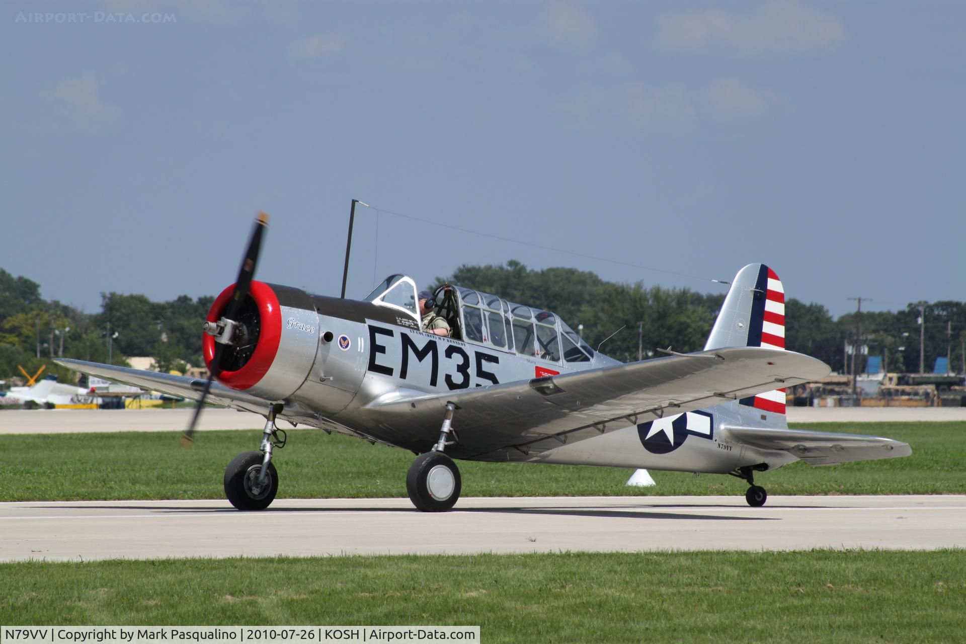 N79VV, 1942 Consolidated Vultee BT-13A C/N 11756, Vultee BT-13A
