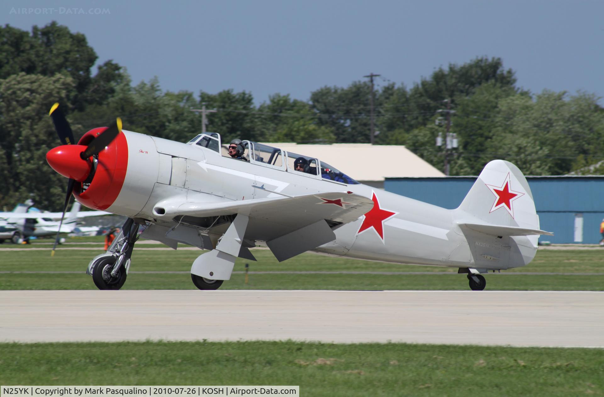 N25YK, 1955 Yakovlev Yak-11 C/N 25 III/25, YAK-11