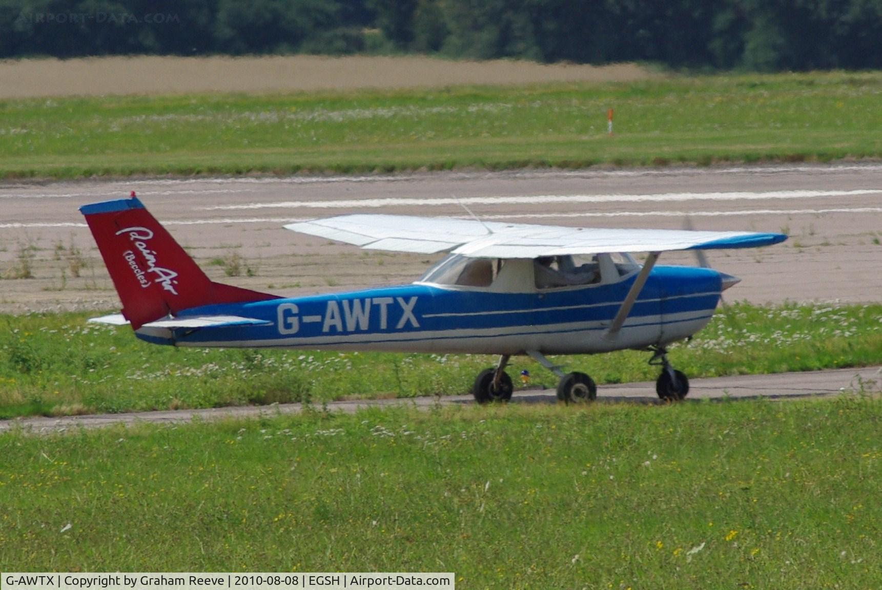 G-AWTX, 1968 Reims F150J C/N 0404, About to depart.