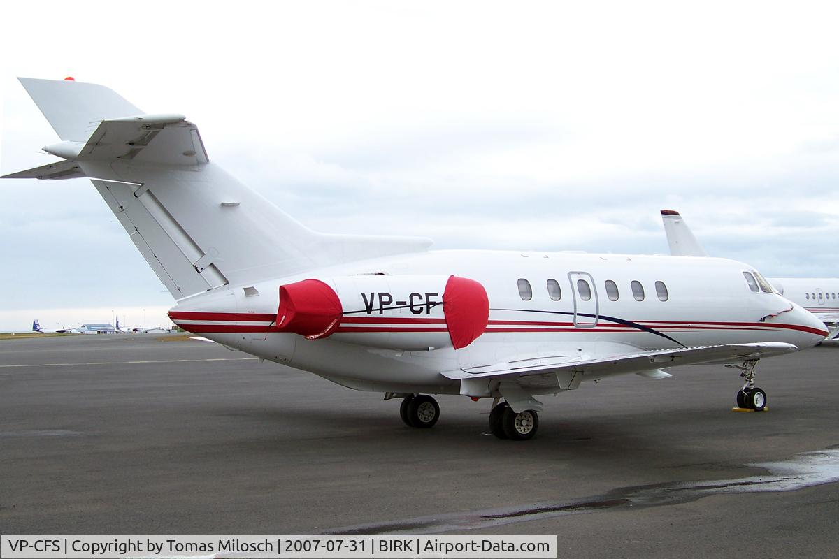 VP-CFS, 2002 Raytheon Hawker 800XP C/N 258582, 