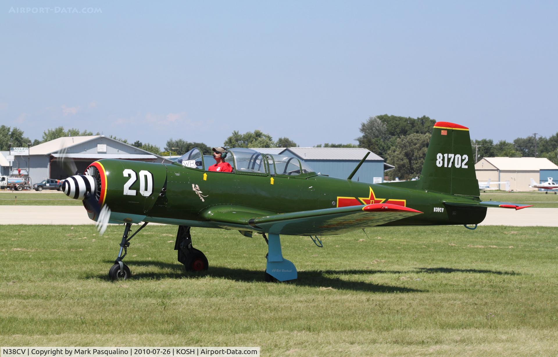 N38CV, Nanchang CJ-6 C/N 2432073, Nanchang CJ-6