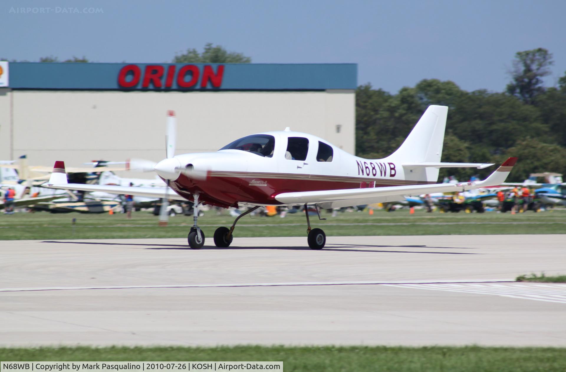 N68WB, 2003 Lancair IV-P C/N LIV-341, Lancair IV-P