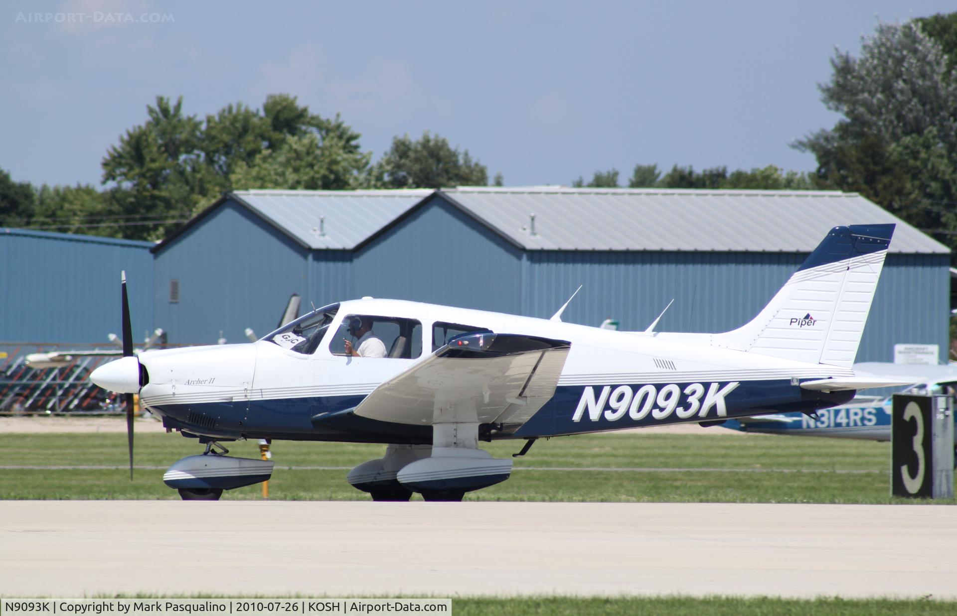 N9093K, 1985 Piper PA-28-181 C/N 28-8690032, Piper PA-28-181