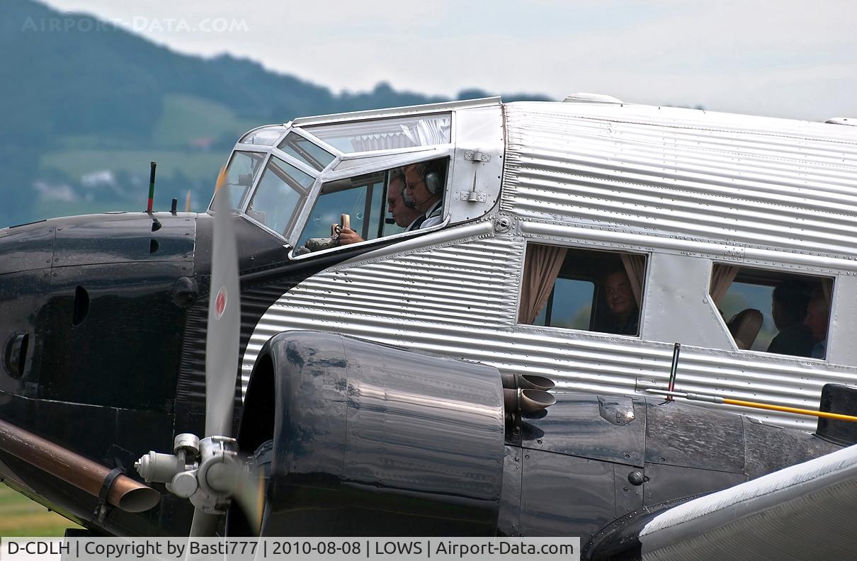 D-CDLH, 1936 Junkers Ju-52/3m C/N 130714, D-AQUI @ SZG