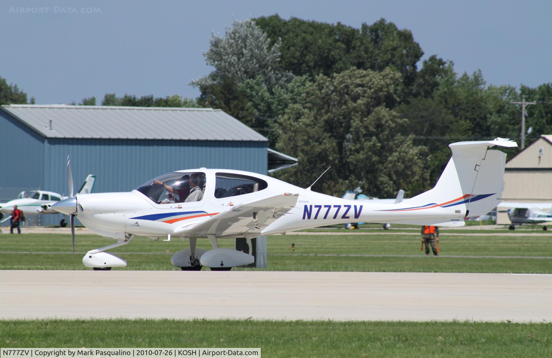N777ZV, 2004 Diamond DA-40 Diamond Star C/N 40.364, DA 40