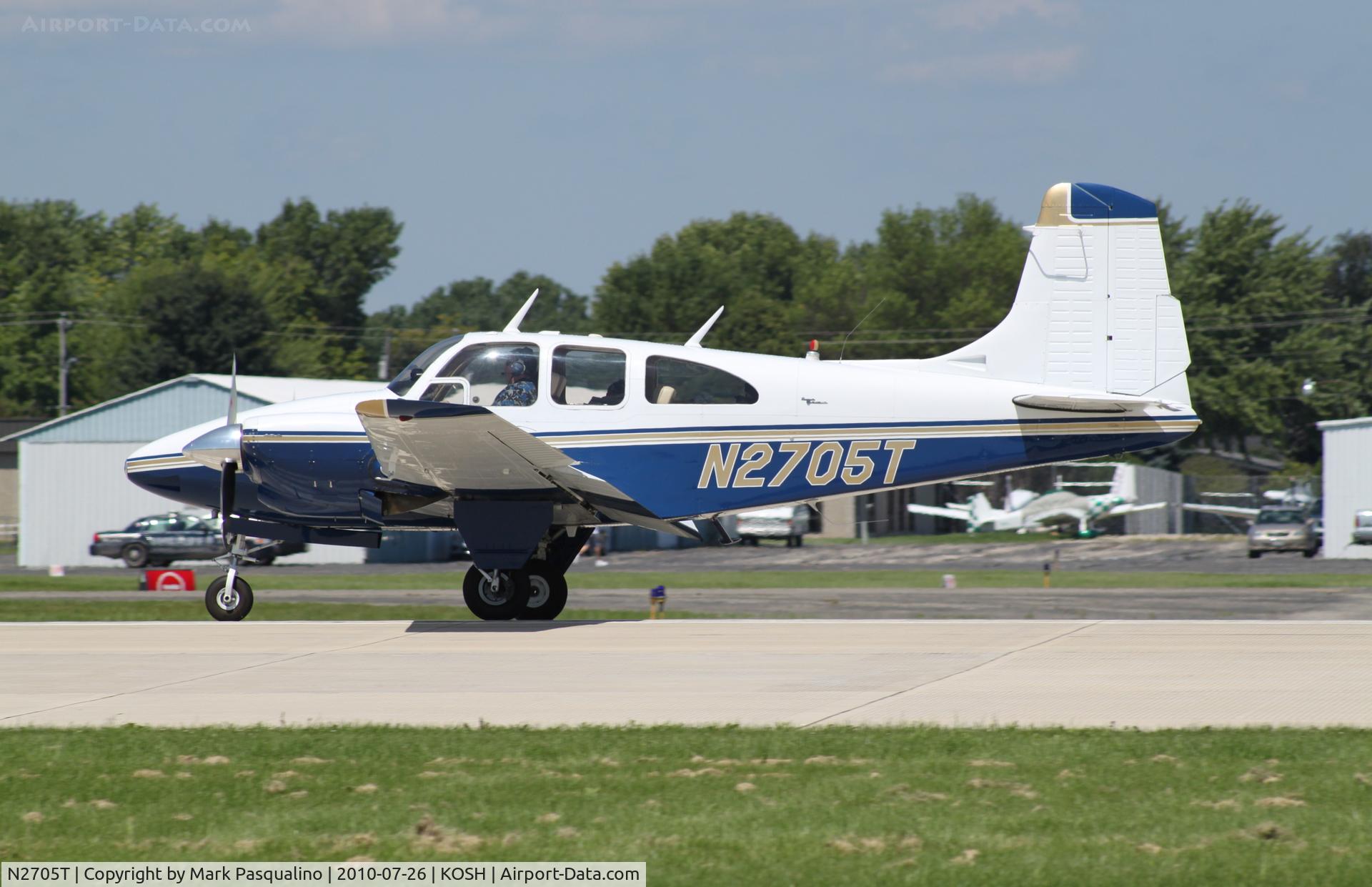 N2705T, 1967 Beech D95A Travel Air C/N TD-690, Beech D95A