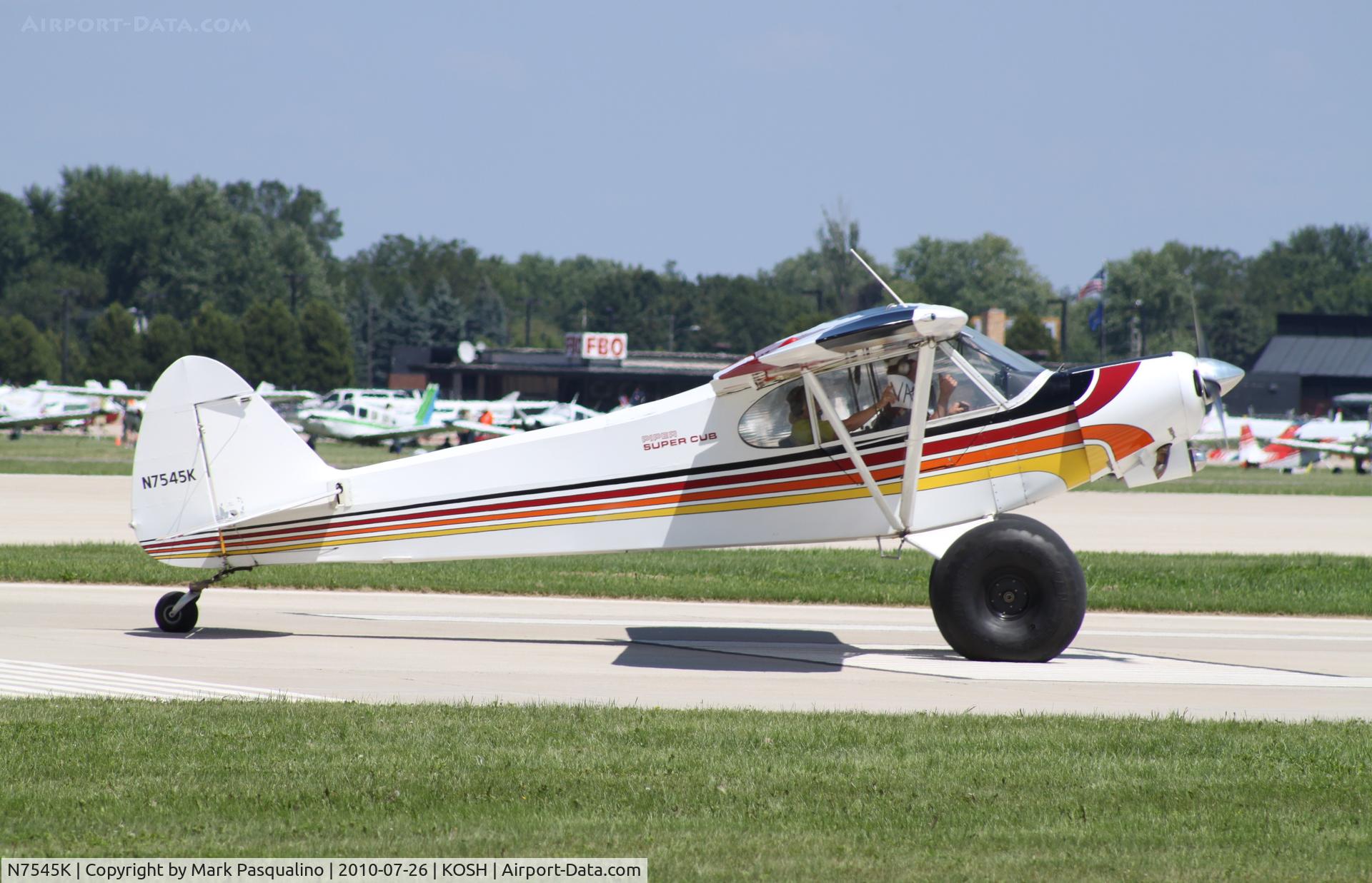 N7545K, 1950 Piper PA-18-105 Super Cub C/N 18-261, Piper PA-18-105 Special