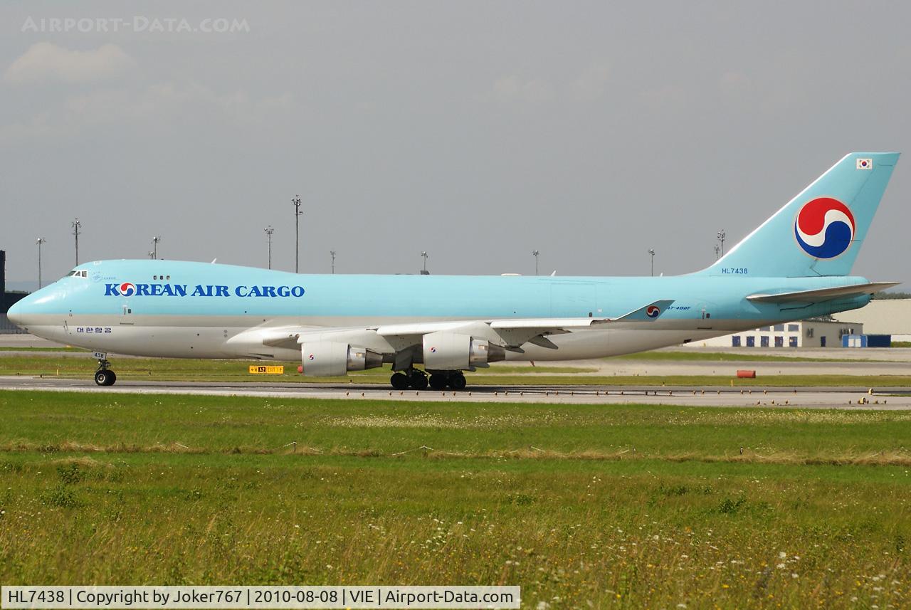 HL7438, 2003 Boeing 747-4B5ERF C/N 33515, Korean Air Cargo
