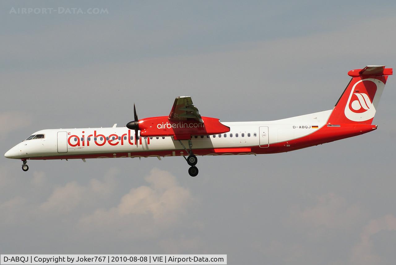 D-ABQJ, 2009 De Havilland Canada DHC-8-402Q Dash 8 C/N 4274, Air Berlin