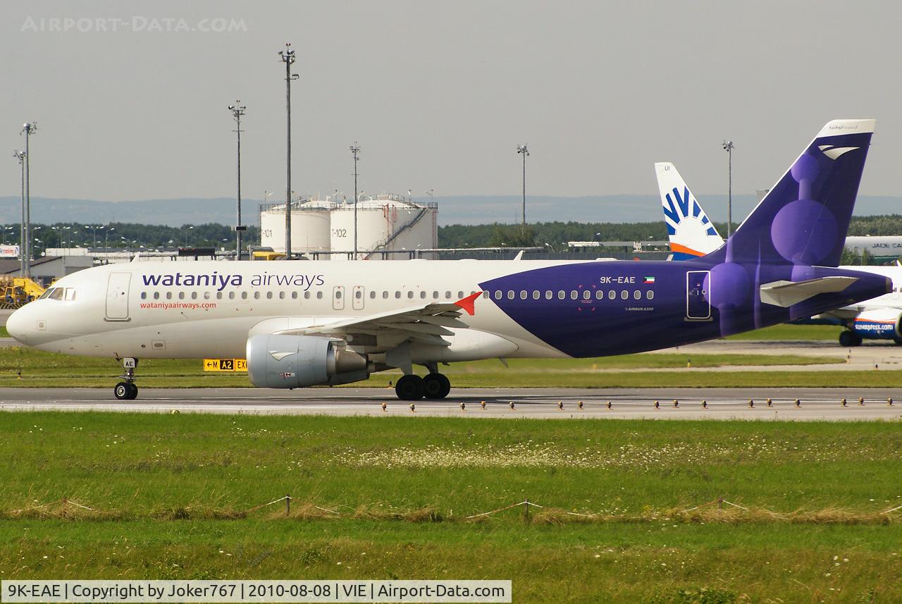 9K-EAE, 2010 Airbus A320-214 C/N 4235, Wataniya Airways