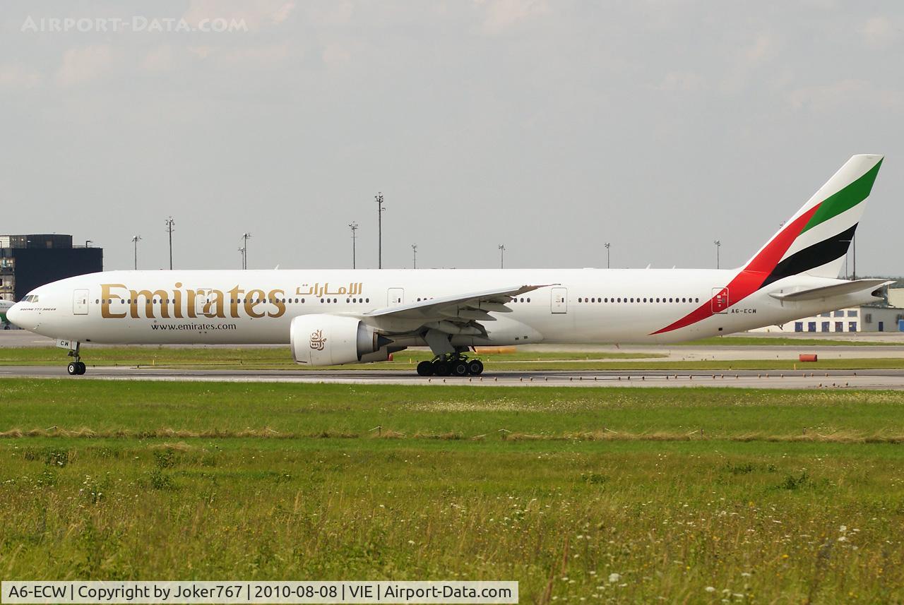 A6-ECW, 2009 Boeing 777-31H/ER C/N 38981, Emirates