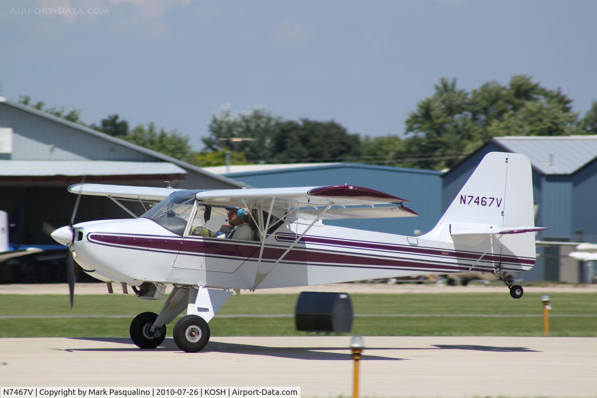 N7467V, 1997 Skystar Kitfox Series 5 C/N S9411-0072, Kitfox Series 5