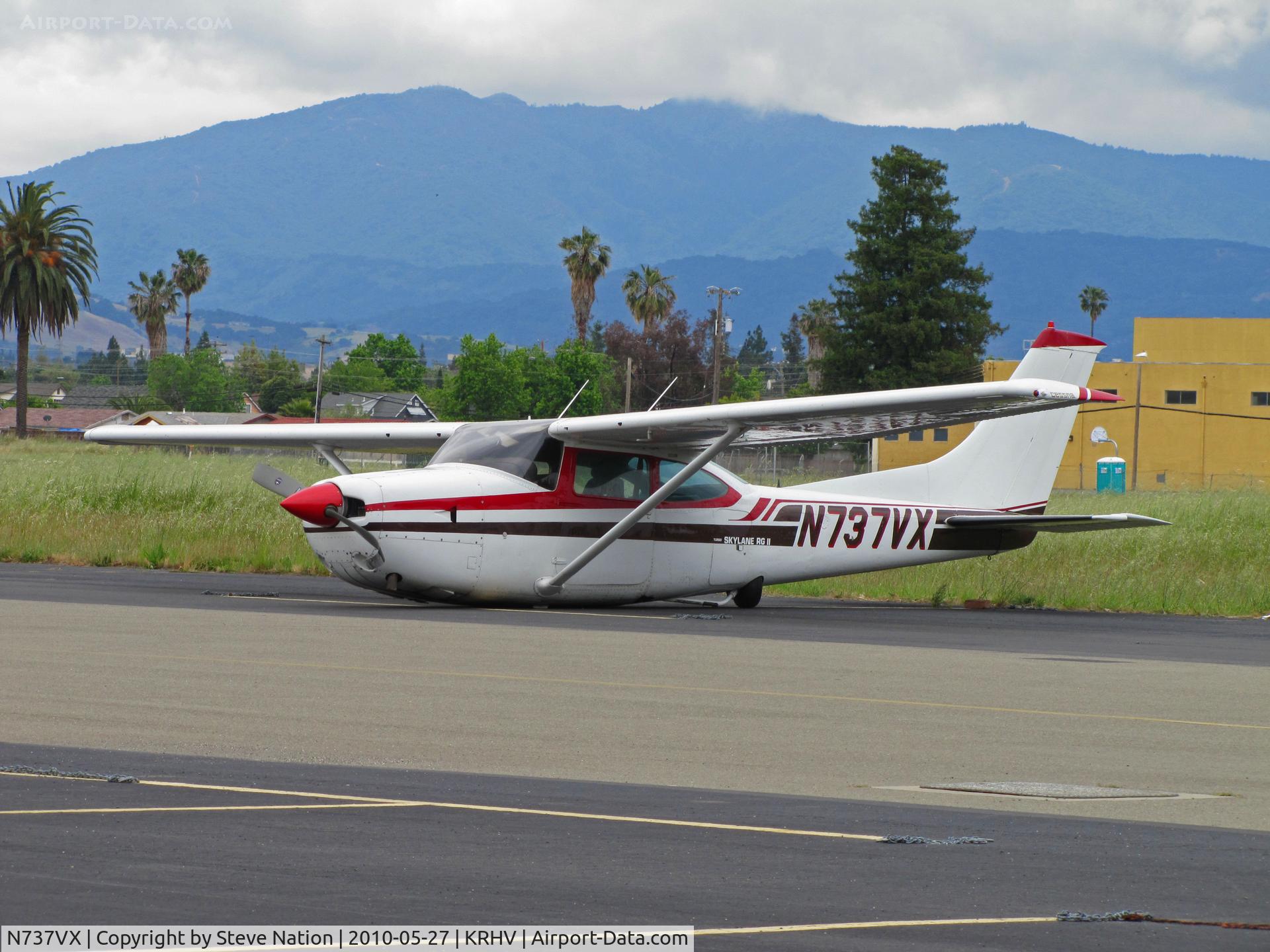 N737VX, 1979 Cessna TR182 Turbo Skylane RG C/N R18200888, 1979 Cessna TR182 after belly landing
