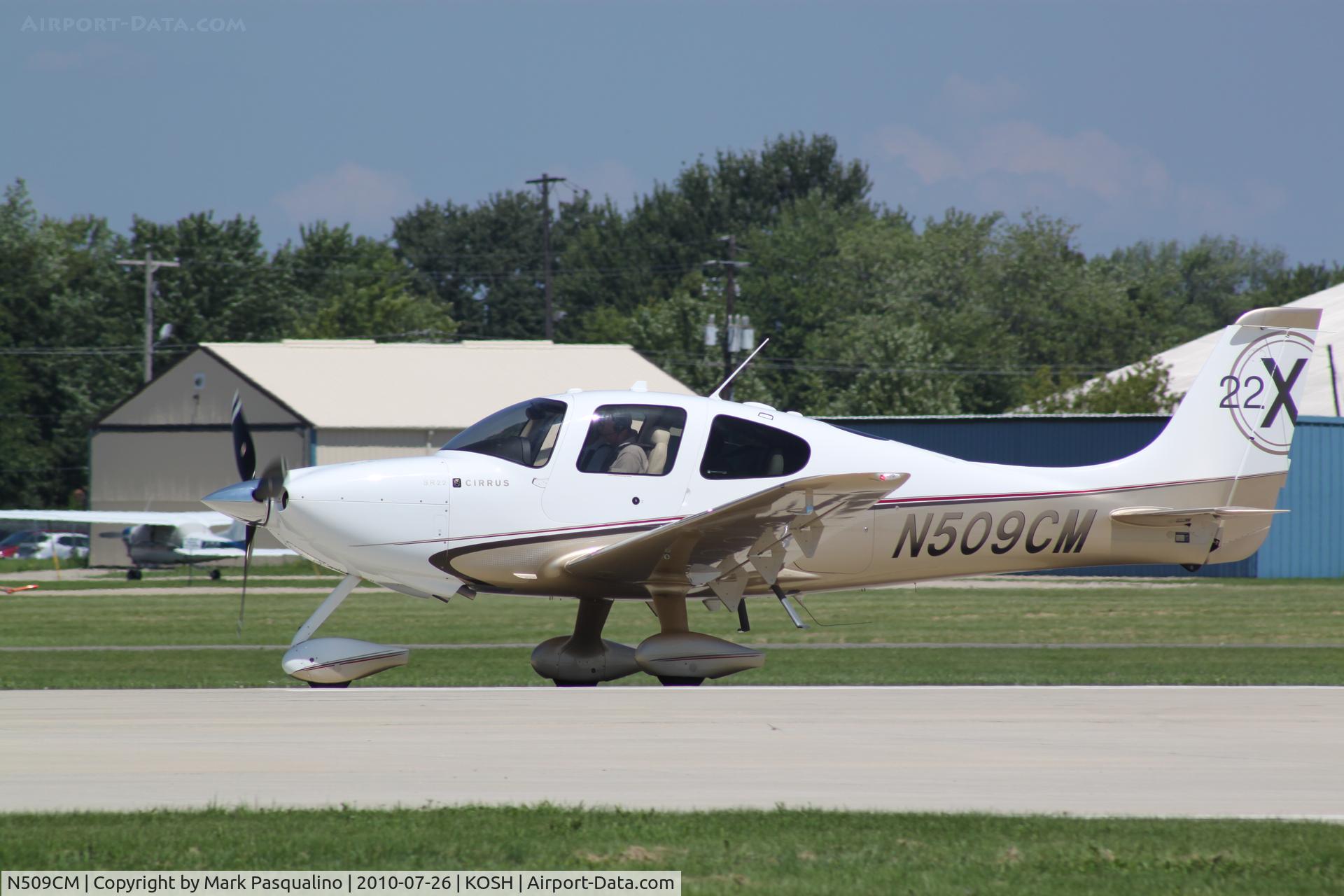 N509CM, Cirrus SR22X C/N 3509, SR22