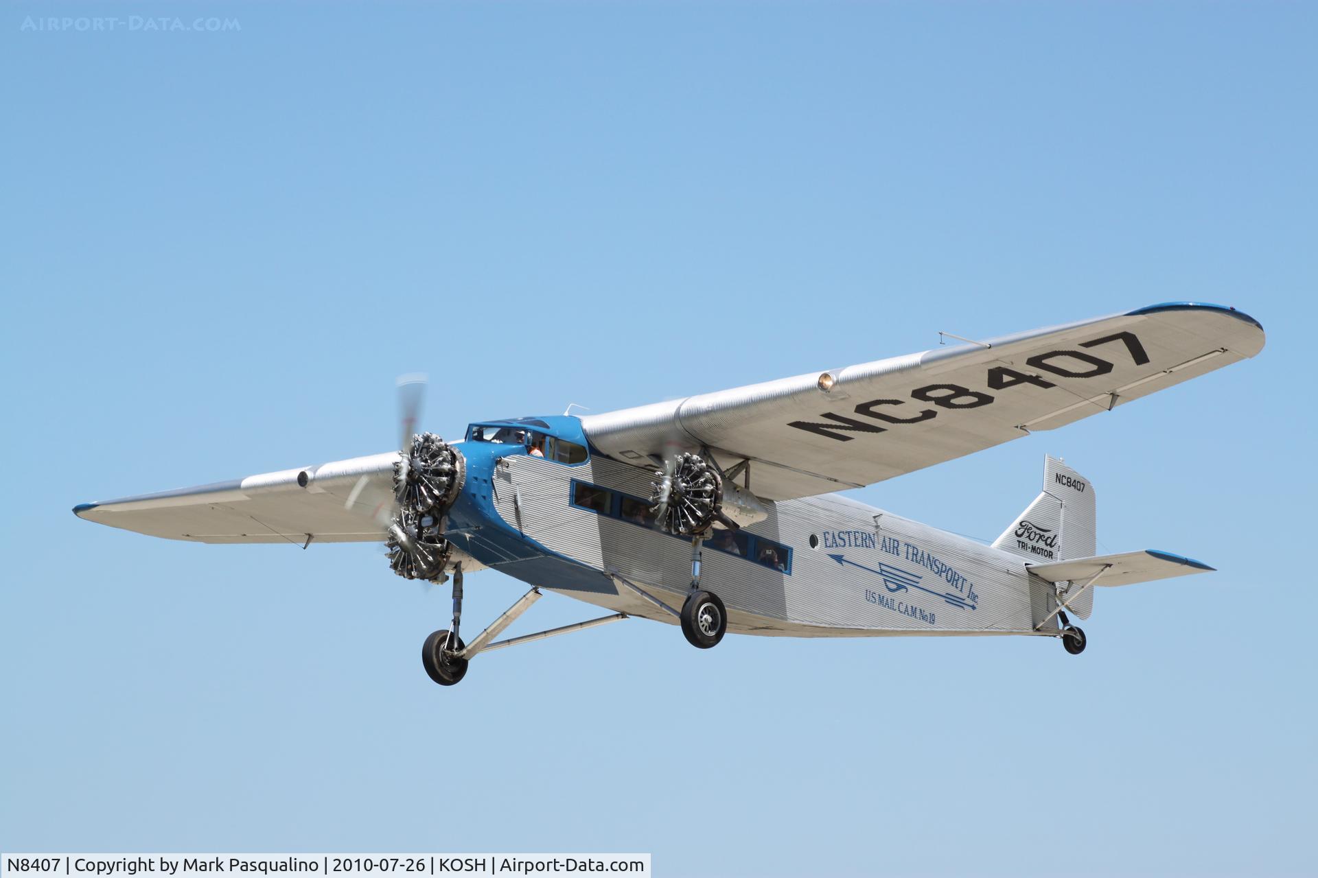 N8407, 1929 Ford 4-AT-E Tri-Motor C/N 69, Ford 4-AT-E