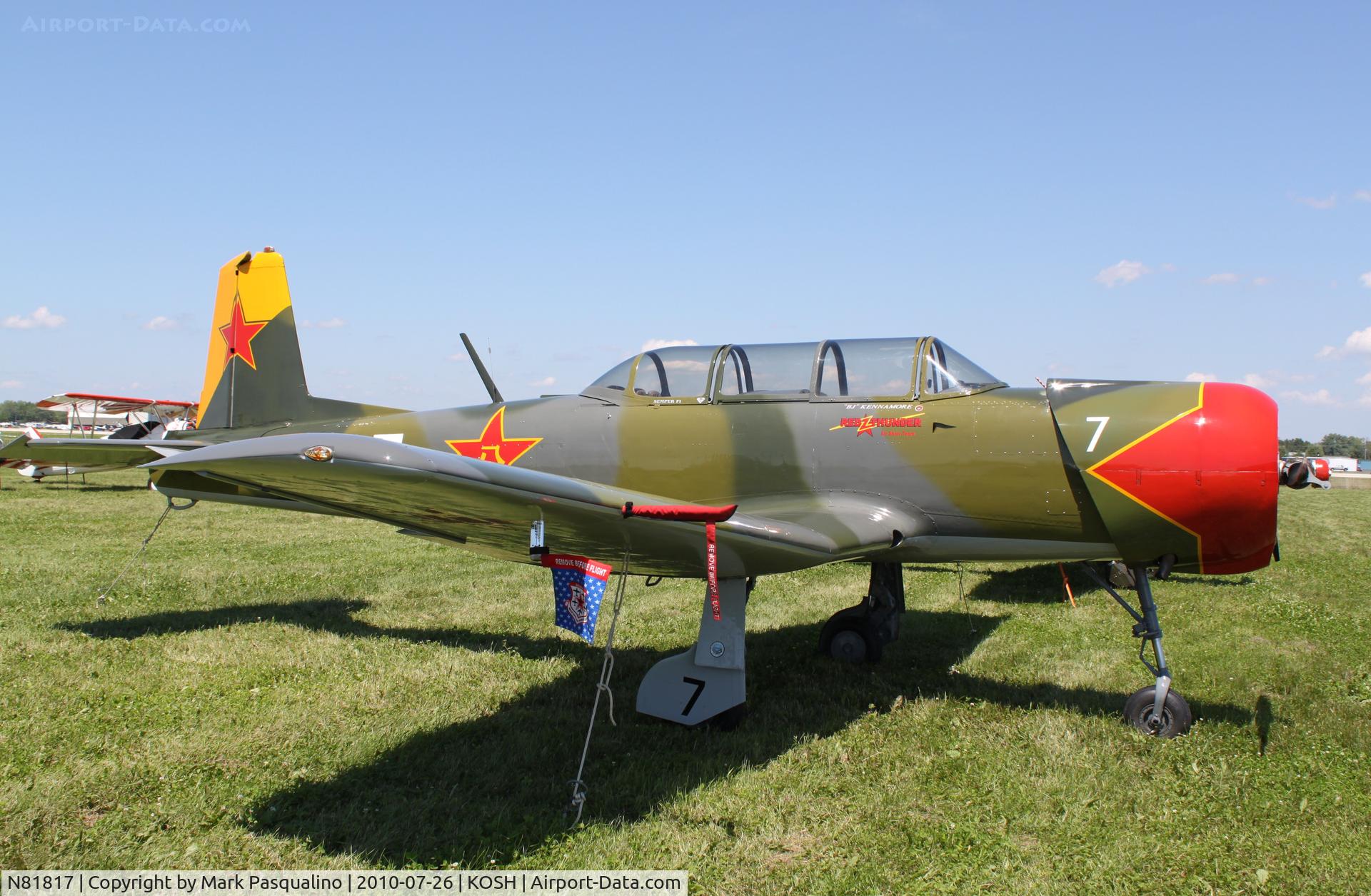 N81817, 1972 Nanchang CJ-6A C/N 2851260, Nanchang CJ-6A
