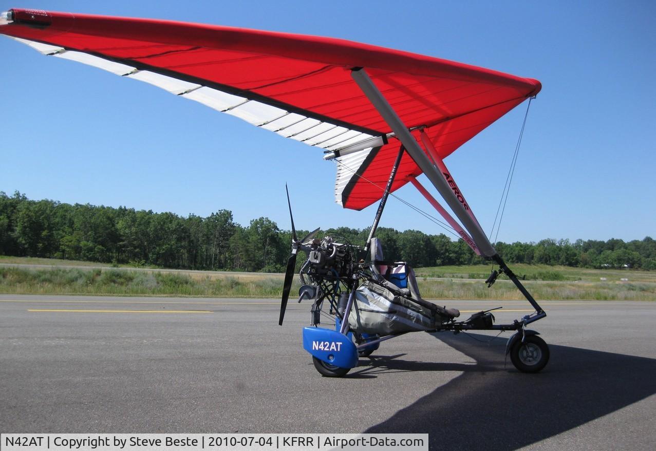 N42AT, 1998 Rainbow Aircraft Aerotrike Safari HKS C/N BILL-JACOBSON, Aerotrike Safari with new Aeros Profi TL 14-meter wing and 60hp HKS engine.